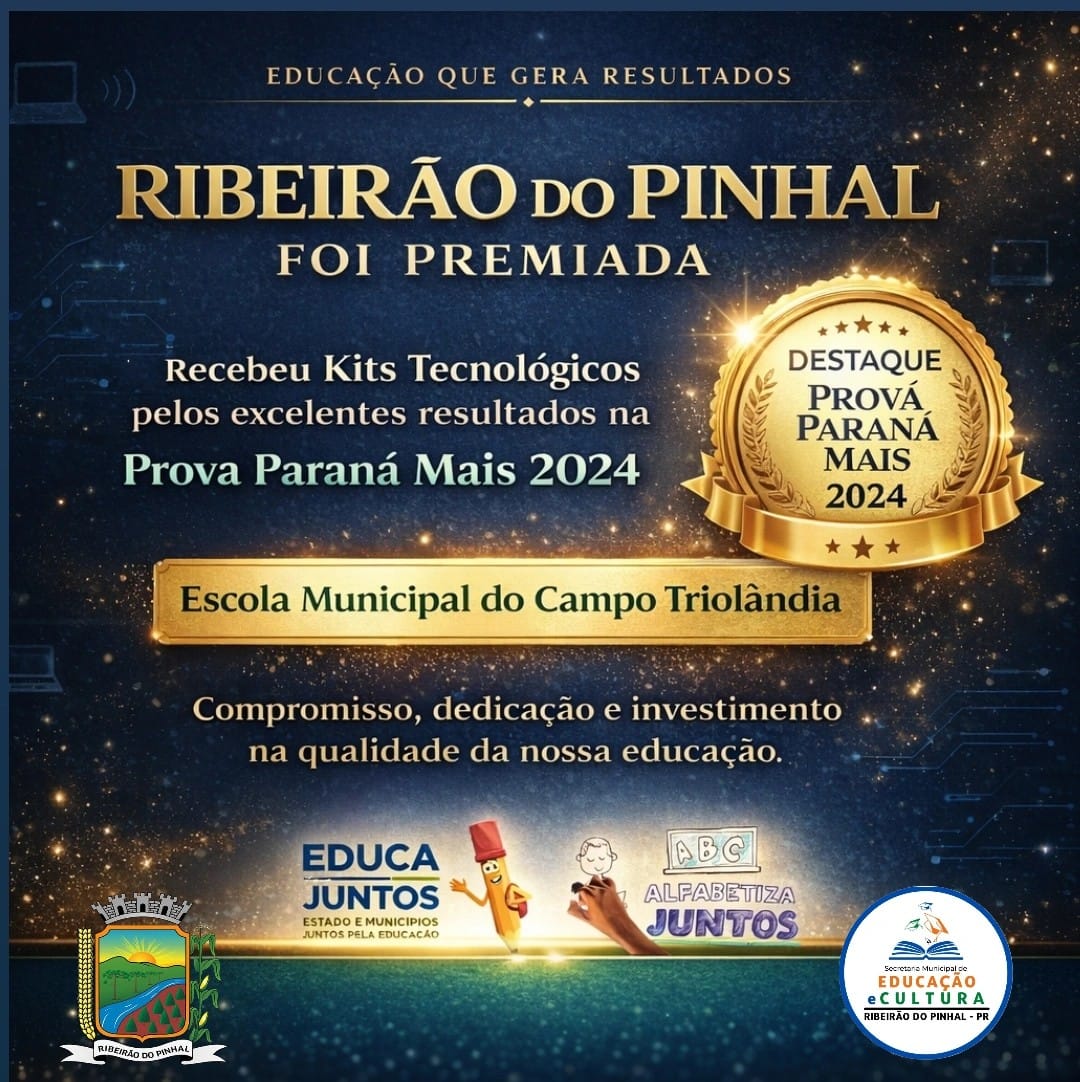 🏆 Orgulho que transforma: Escola Municipal do Campo Triolândia é premiada com Kits Tecnológicos do Estado